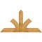Ekena Millwork Richland Rough Sawn Timber Gable Bracket, Western Red Cedar, 60"W x 32"H x 6"D x 6"F, 13/12 Pitch GBW060X32X0606RIC00RWR - alternate 1